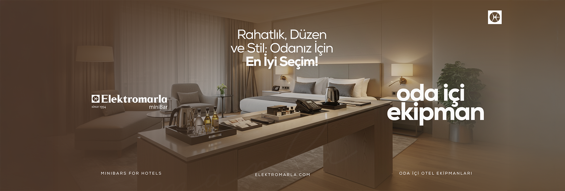 otel oda içi ekipmanlar